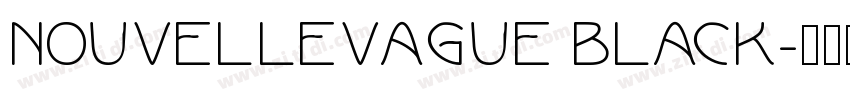 NouvelleVague Black字体转换